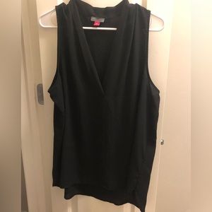 Vince Camuto blouse sleeveless XL black